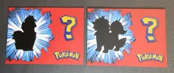 GROWLITHE X ARCANINE LOT - WHOS THAT POKEMON RARE VINTAGE 1997 HOLO CARD - Image 2