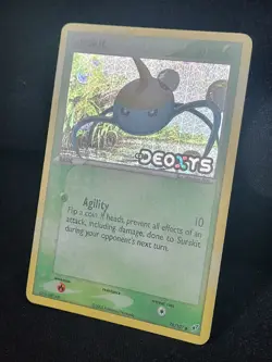 Pokemon TCG Surskit 78/107 Masquerain 39/107 Reverse Holo Ex Deoxys LP Card - Image 2