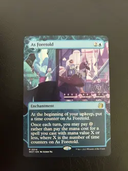 As Foretold Wilds of Eldraine: Enchanting Tales Regular Rare Mtg 14 - Image 1