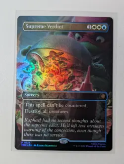 Supreme Verdict 0134 (Borderless) Commander: Teenage Mutant Ninja Turtles Foil - Image 1