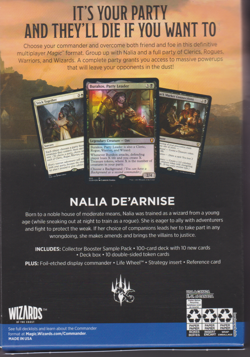 Magic Commander Legends: Battle for Baldur's Gate - Party Time Commander Deck - Image 2