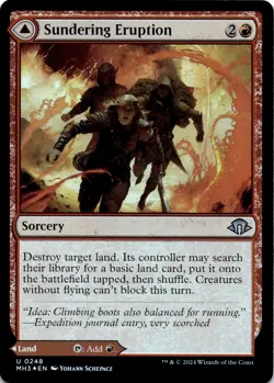 Sundering Eruption - Foil - Modern Horizons 3 - 248 NM - Image 2