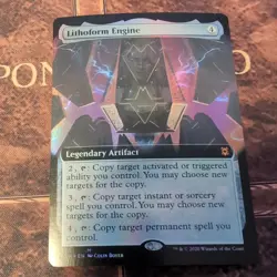 1x Lithoform Engine Extended Mtg Zendikar Rising LP - Image 1