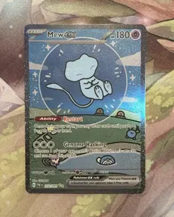 Pokemon TCG Mew EX 232/091 Sv: Paldean Fates Bubble Mew - Image 1