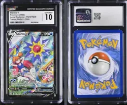 2022 Pokemon Astral Radiance Trainer Gallery Starmie V #TG13/TG30 Holo CGC 10 - Image 1