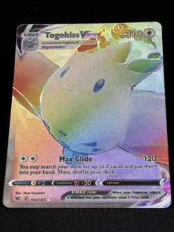 Pokemon TCG - Togekiss VMAX - Vivid Voltage - Secret Rare - 191/185 - MINT - Image 2