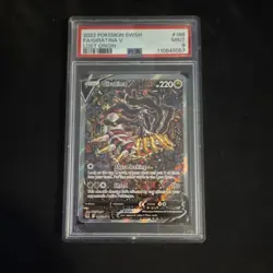 Pokemon Giratina V 186/196 Ultra Rare Full Art Lost Origin Holo PSA 9 - Image 1