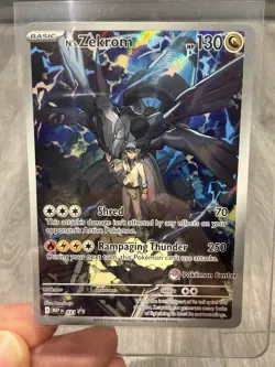 Pokemon TCG - Ascended Heroes - N’s Zekrom Promo #031 - Pokemon Center Stamped - Image 2