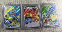 Charmander Bulbasaur Squirtle Pokemon TCG First Partner Illustration Collection - Image 2