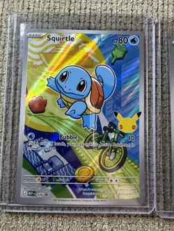 Charmander Bulbasaur Squirtle Pokemon TCG First Partner Illustration Collection - Image 3