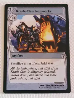 MTG Krark-Clan Ironworks Future Sight Mystery Booster 2 #224 Near Mint - Image 1