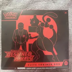 Pokemon TCG Scarlet & Violet Destined Rivals Factory Sealed Elite Trainer Box - Image 1