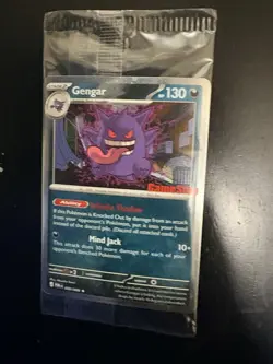 Pokemon Gengar Perfect Order Stamped GameStop 050/088 Promo Factory Sealed - Image 2