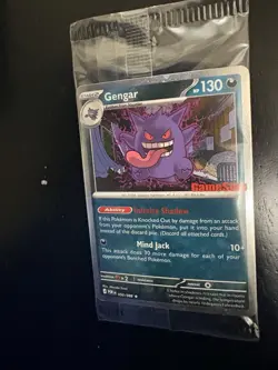 Pokemon Gengar Perfect Order Stamped GameStop 050/088 Promo Factory Sealed - Image 3