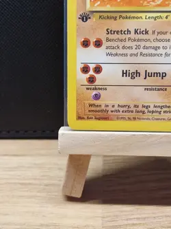 Pokemon TCG 1999 Fossil 1st Edition Non-Holo Rare Hitmonlee 22/62 - Near Mint - Image 5