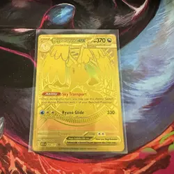 💥Mega Dragonite Ex Hyper Rare Gold #295/217 Pokemon Ascended Heroes NM🔥 - Image 1