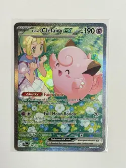 Lillie's Clefairy ex 184/159 Journey Together Pokemon TCG NM PSA 10 Candidate - Image 1