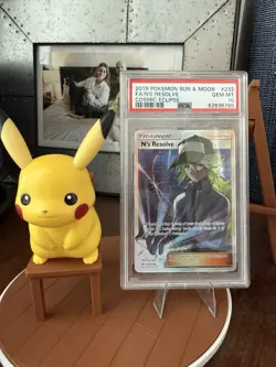 Pokemon 2019 N's Resolve Cosmic Eclipse Full Art #232 PSA 10 - Image 1