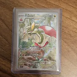 Pokemon TCG Flapple 210/191 Surging Sparks Full Art Illustration Rare IR Mint - Image 1