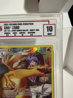 2022 Pokemon Swsh #tg03/tg30 Charizard Lost Origin Cg 10 - Image 3