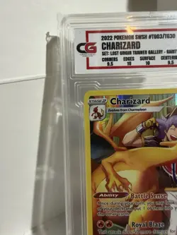 2022 Pokemon Swsh #tg03/tg30 Charizard Lost Origin Cg 10 - Image 4