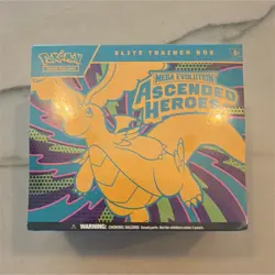 Pokemon Mega Evolution Ascended Heroes Elite Trainer Box Booster 65 Sleeves - Image 1