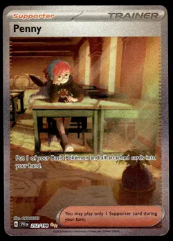 Pokemon TCG SV01: Scarlet & Violet Base Set #252/198 Penny NM - Image 1