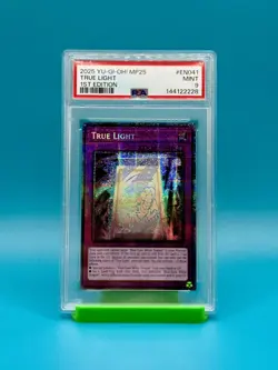 PSA 9 - 2025 Yu-Gi-Oh! MP25 True Light 1st Edition - Image 1