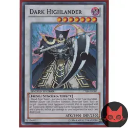 Yugioh Dark Highlander CT09-EN007 Super Rare NM - Image 1