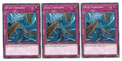 3x Dust Tornado - (HAC1-EN027 - 1st Ed - Duel Terminal Rare) - NM - Yugioh - Image 1