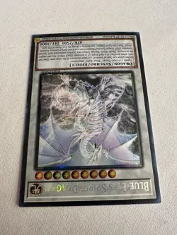 Yu-Gi-Oh! Blue-Eyes Spirit Dragon RA02-EN030 PCR Collector’s Rare 1st Ed NM - Image 3