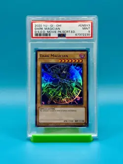 PSA 9 - 2020 Yu-Gi-Oh! Dark Magician MVP1-ENSV3 - Image 1