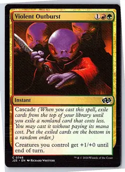 Violent Outburst C Foundations Jumpstart 746 NM - Image 1