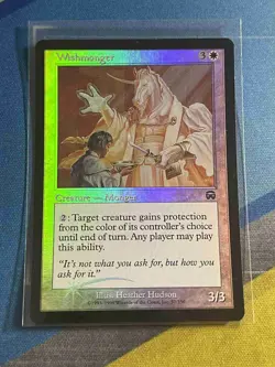Magic the Gathering MTG Mercadian Masques WISHMONGER Foil - Image 1