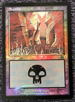 SWAMP (324) common foil Mercadian Masques MTG Unplayed NM - Image 1