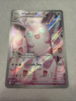 Pokemon Wigglytuff Me02 Phantasmal Flames Illustration Rare Holo EX 105/094 120… - Image 1