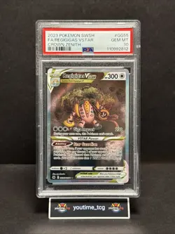 2023 Pokemon Sword And Shield Crown Zenith Fa Regigigas Vstar #GG55 PSA 10 - Image 1