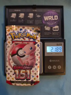 Pokemon TCG 151 Booster Pack VERY HEAVY!! 🔥 21.89g (Factory Sealed)✅ - Image 1