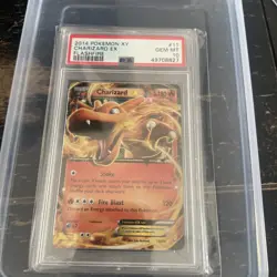 PSA 10 CHARIZARD EX 11 FLASHFIRE XY POKEMON GEM MINT - Image 1