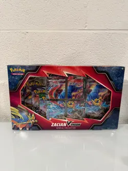 Pokemon TCG: Zacian V-Union Special Collection Factory Sealed Box Evolving Skies 820650809071 - Image 1