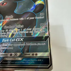 Pokemon Umbreon GX Full Art Ultra Rare Holo SM Base Set 142/149 - HP - Image 3