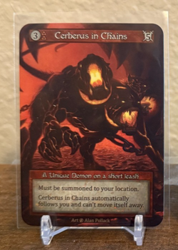 Sorcery Contested Realms - Beta - Cerberus in Chains NM - Image 1