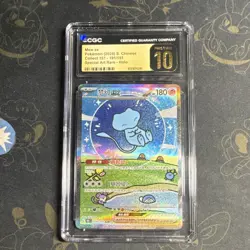 Pokemon Mew EX 191/151 SAR CHINESE CGC 10 Pristine - Image 1