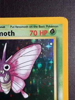 Pokemon TCG Venomoth Jungle 13/64 Holo Rare 70 HP Unlimited 1999 Wizards - Image 2