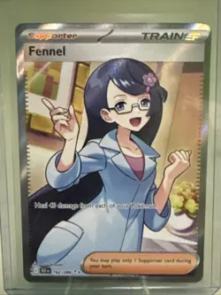 Fennel 162/086 Full Art-Pokemon TCG Black Bolt Holo Ultra Rare-NM - Image 1