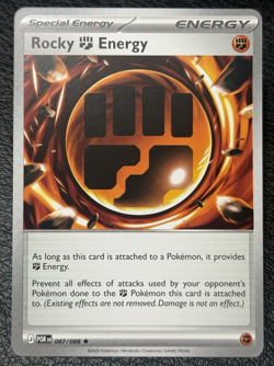 Rocky Energy 087/088 Prerelease Exclusive Non Holo - Pokemon TCG: Perfect Order - Image 1