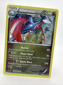 Pokemon TCG - Salamence 57/108 Roaring Skies Holo - 2015 - LP - Image 2