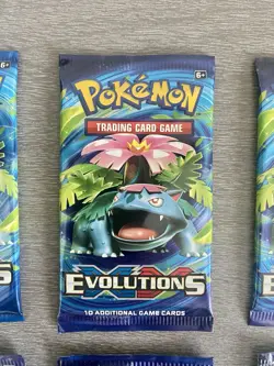 Pokemon XY Evolutions Booster Pack Lot of 10 Sealed - Image 3