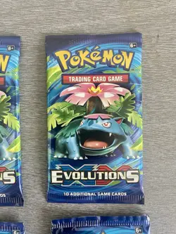 Pokemon XY Evolutions Booster Pack Lot of 10 Sealed - Image 4