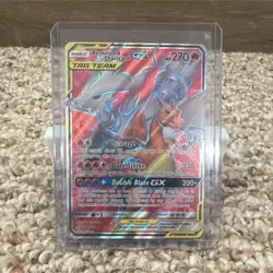 Pokemon TCG Reshiram & Charizard GX Ultra Rare 194/214 Unbroken Bonds - Image 1